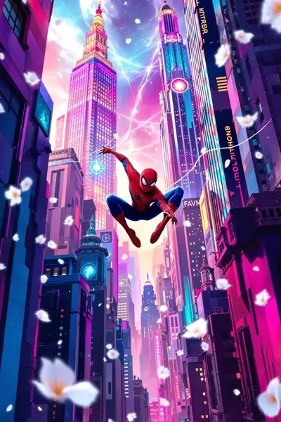 蜘蛛侠：纵横宇宙 影视海报